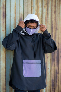 NEO's Double Hooded Pancho Hoodie